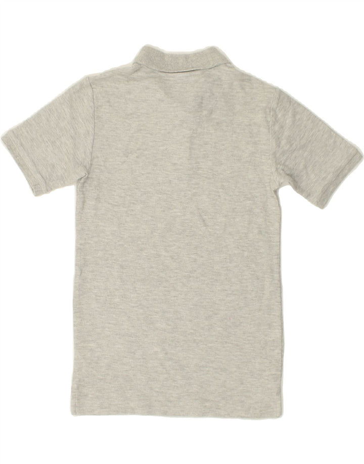 CHAPS Boys Polo Shirt 10-11 Years Medium Grey Cotton Vintage Chaps and Second-Hand Chaps from Messina Hembry 