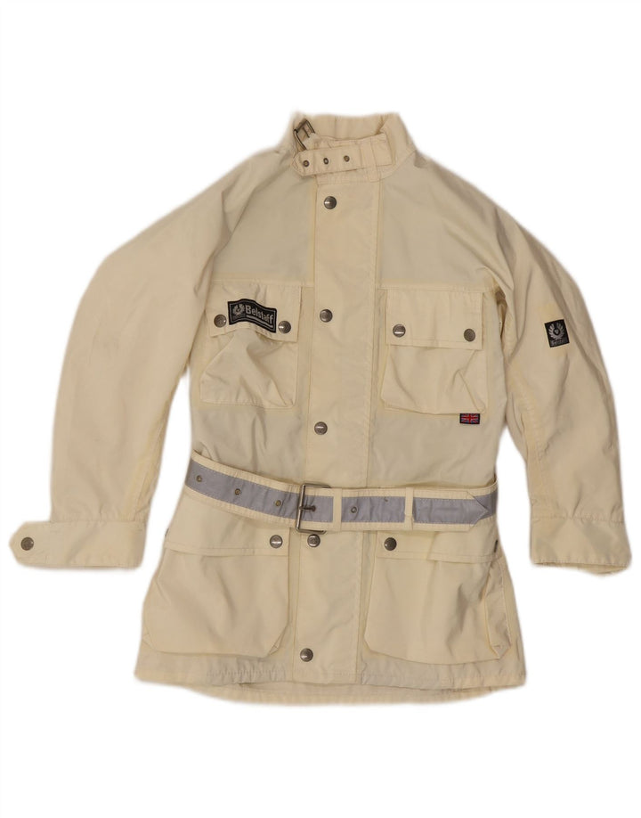 Kurtka chłopięca Belstaff Utility 7-8 lat w kolorze białego nylonu