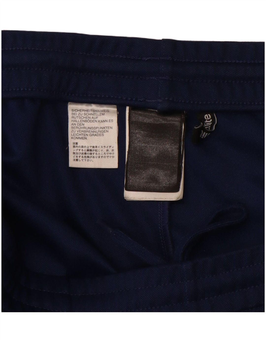 ADIDAS Mens Climalite Tracksuit Trousers Medium Navy Blue Polyester