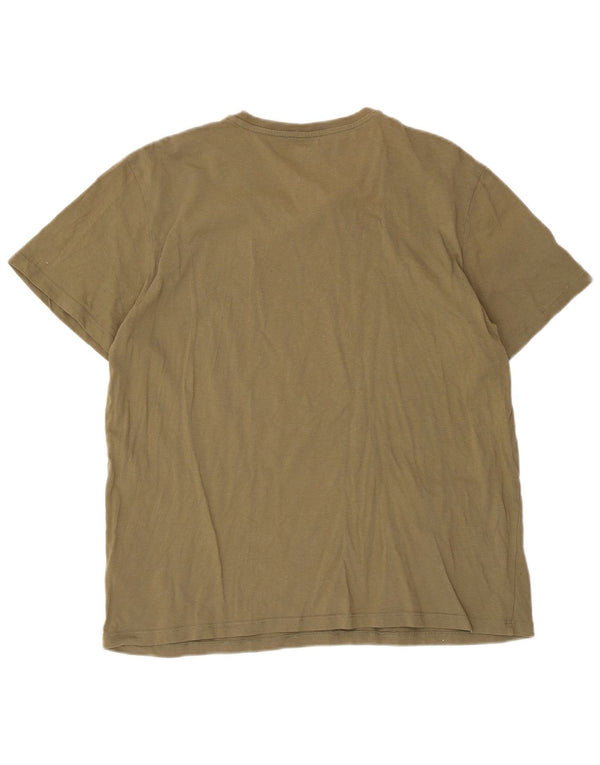 Jack & Jones T-Shirt Homme Top XL Kaki Coton