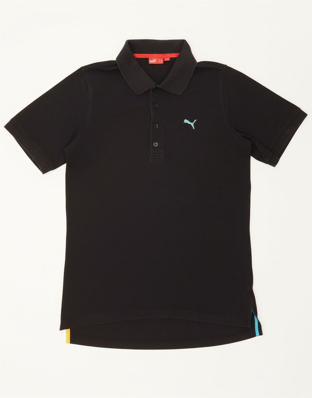 PUMA Mens Polo Shirt Small Black