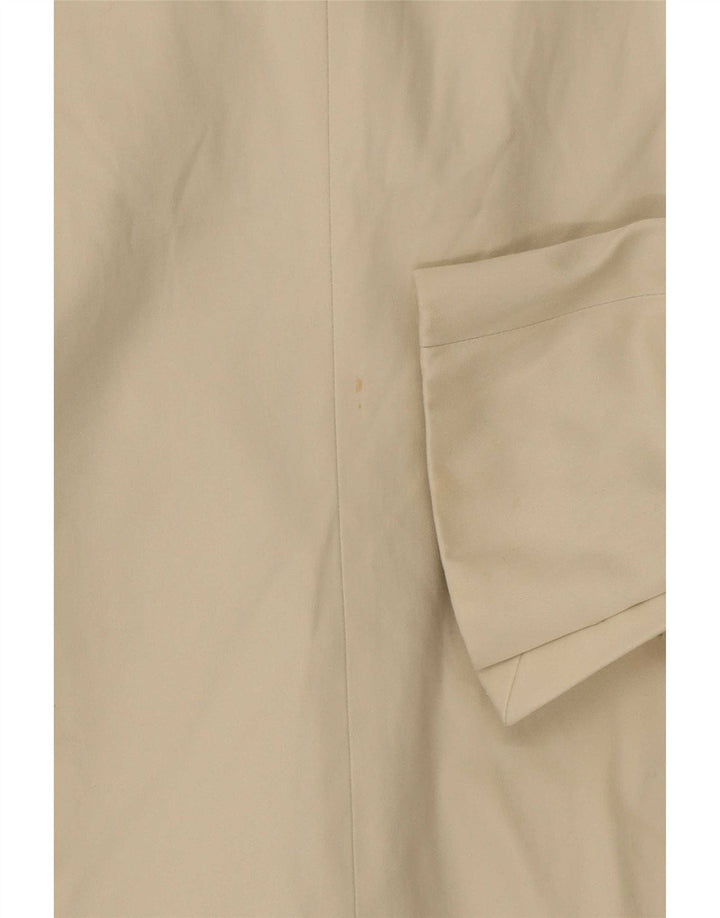 Massimo Dutti Herre 2 Button Blazer Jacket EU 38 Small Off White Bomuld