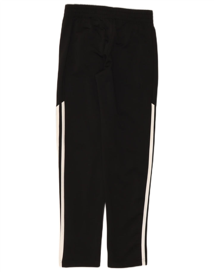 Adidas Boys Tracksuit Trousers 9-10 Years Black Polyester