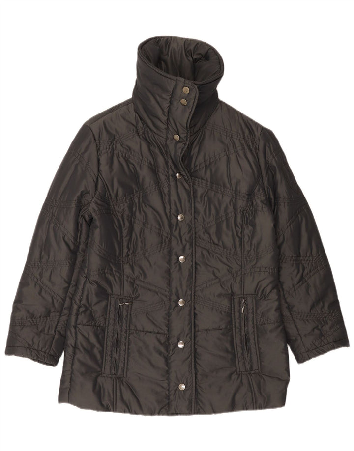 Perte by Krizia Chaqueta acolchada para mujer UK 42 Mediana Negro
