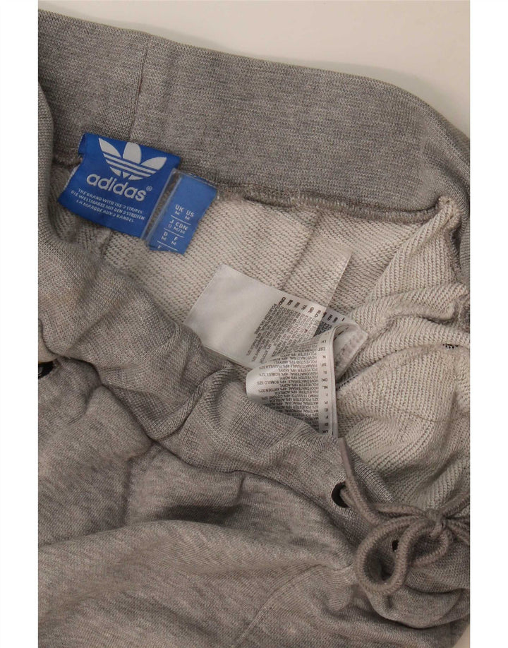 Adidas Sportshorts til mænd, mellemgrå flækket bomuld