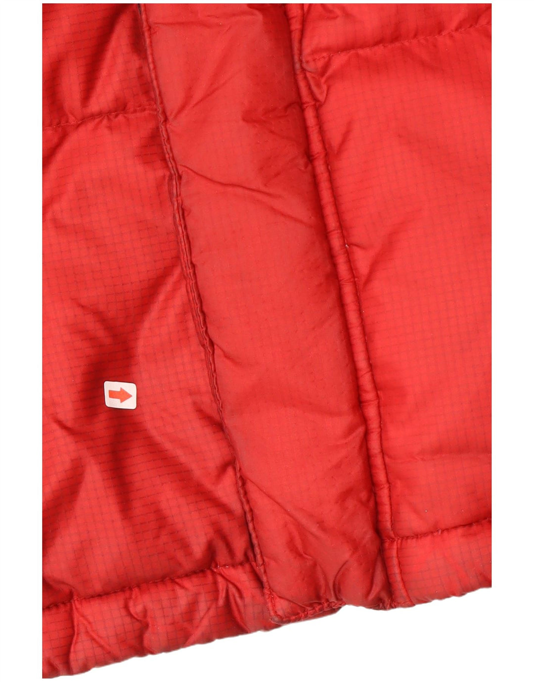 Dickies Giacca imbottita con cappuccio da uomo UK 38 Nylon color block rosso medio