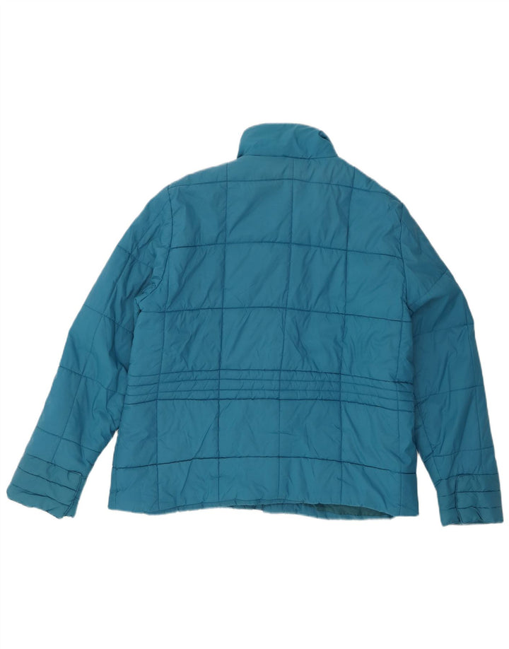 PACO Womens Padded Jacket UK 18 XL Blue Nylon