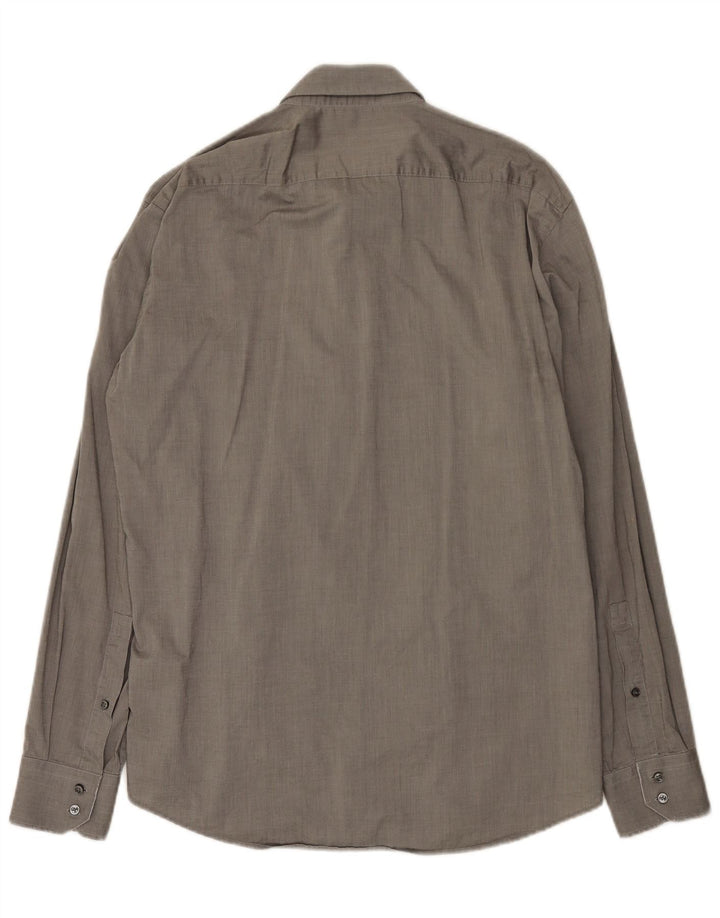 Hugo Boss Mens Regular Fit Shirt Large Grey