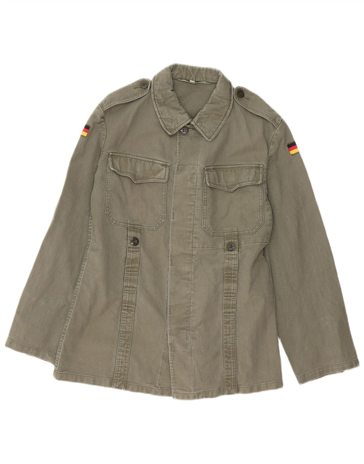 Vintage férfi katonai kabát UK 38 Medium Khaki
