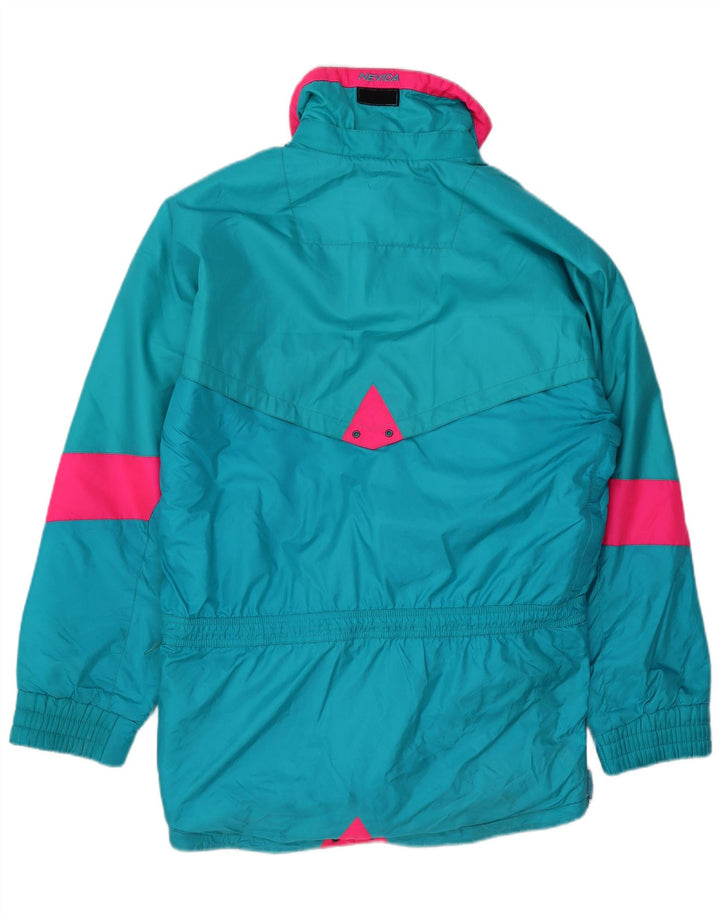 Nevica Mens Anorak Jacket UK 38 Medium Blue Colourblock Polyester