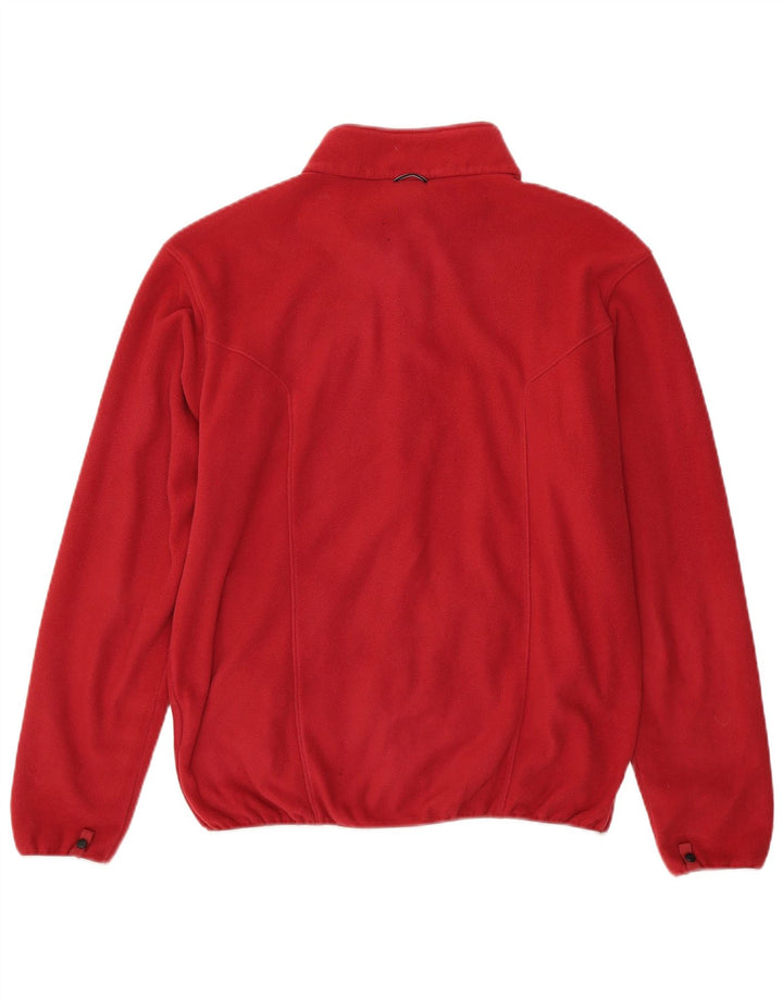 The North Face Herren Liner Fleecejacke UK 38 Mittelrotes Polyester