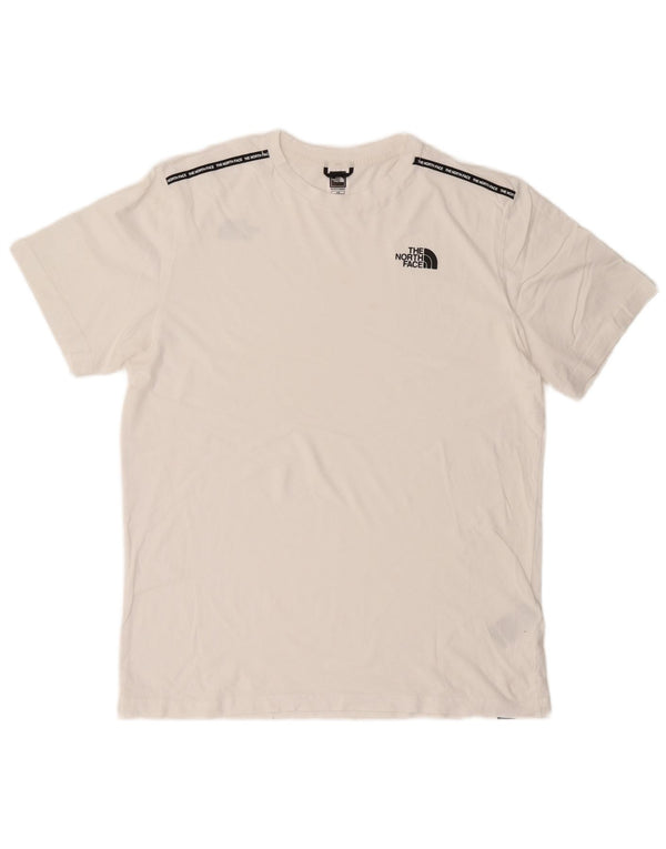 The North Face Mens T-Shirt Top Large White Cotton