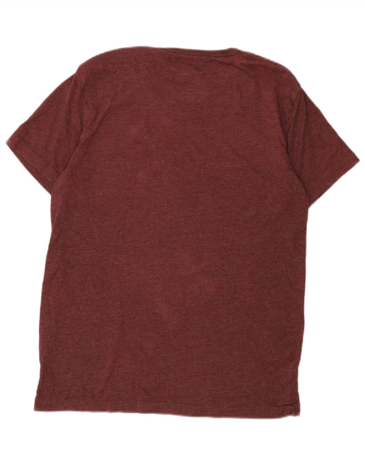 T-shirt da uomo FRENCH CONNECTION Top in cotone marrone medio medio