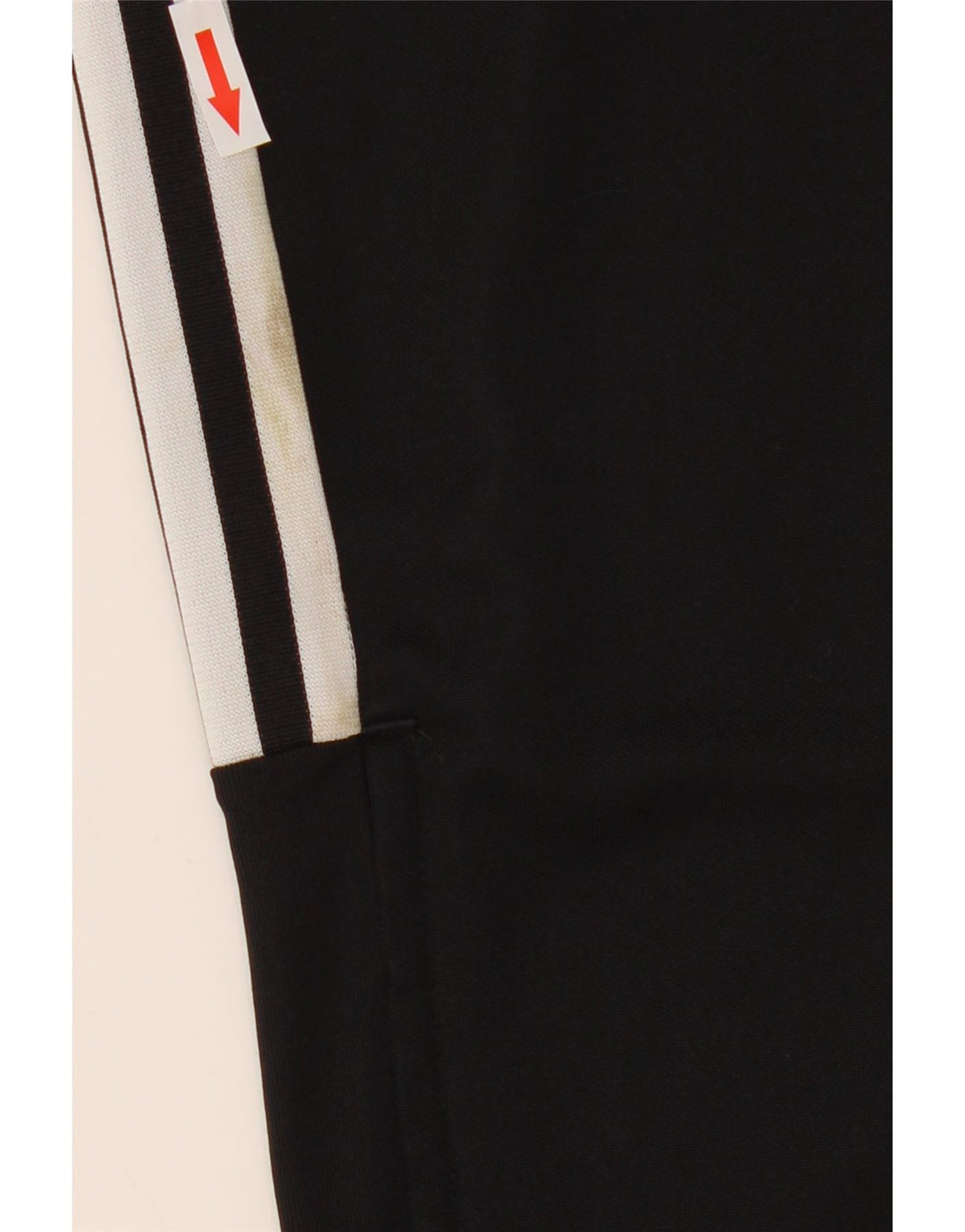 Adidas Boys Tracksuit Trousers 11-12 Years Black Polyester