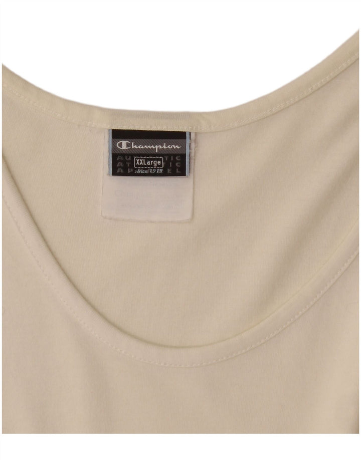 Champion férfi mellény felső 2XL fehér