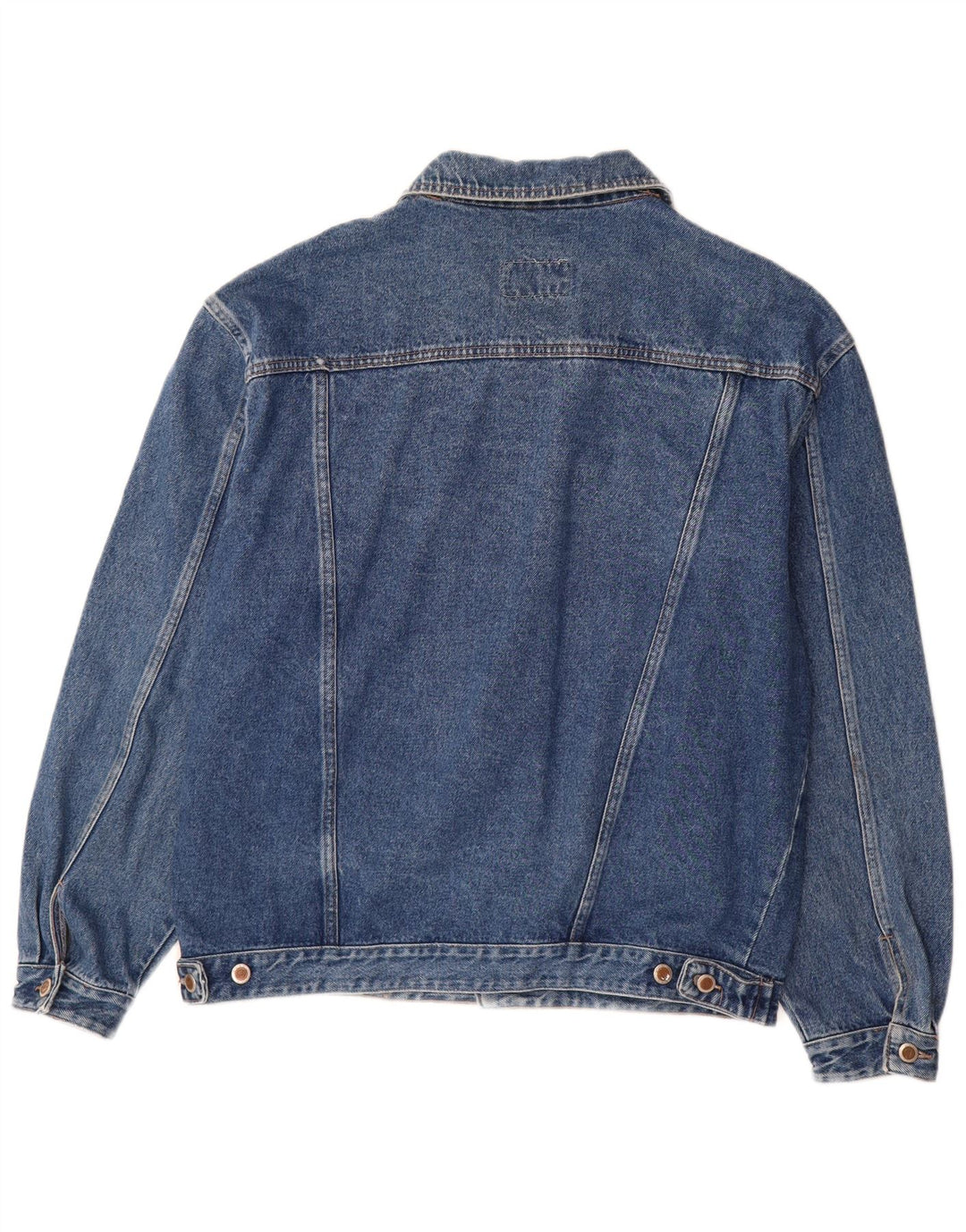 Mash Mens Denim Jacket UK 42 XL Blue Cotton