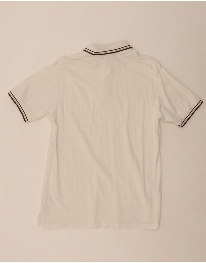 GEOX Mens Polo Shirt XL White Cotton Vintage Geox and Second-Hand Geox from Messina Hembry 
