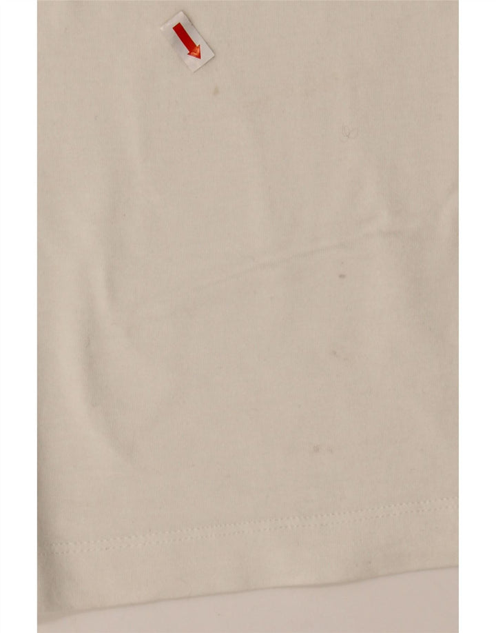 NIKE Mens Graphic T-Shirt Top Small White Cotton Vintage Nike and Second-Hand Nike from Messina Hembry 