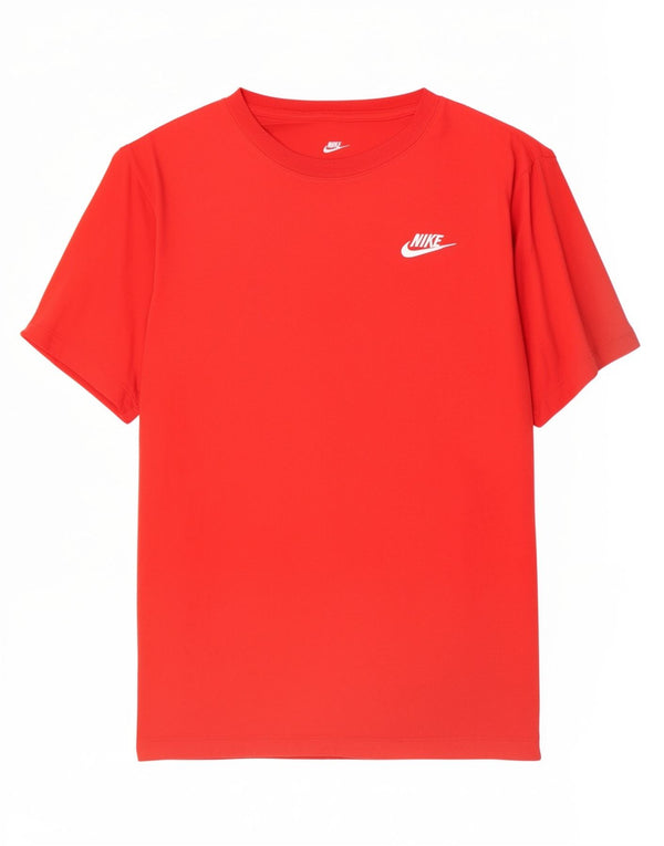 Nike Mens T-Shirt Top Small Red Cotton