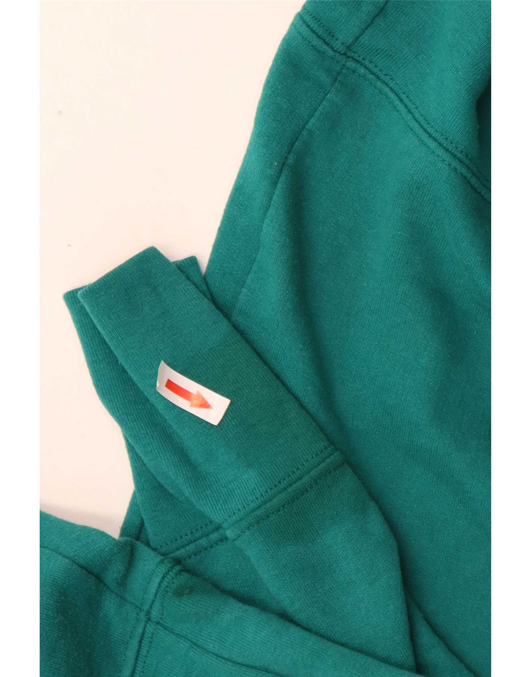 Champion Mens Graphic Sweatshirt Jumper Small Green Polyester