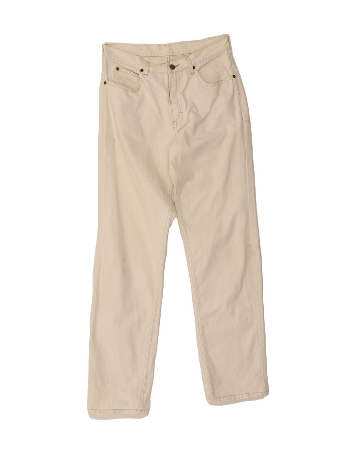 LEE Mens Slim Jeans W32 L30  Off White Cotton Vintage Lee and Second-Hand Lee from Messina Hembry 