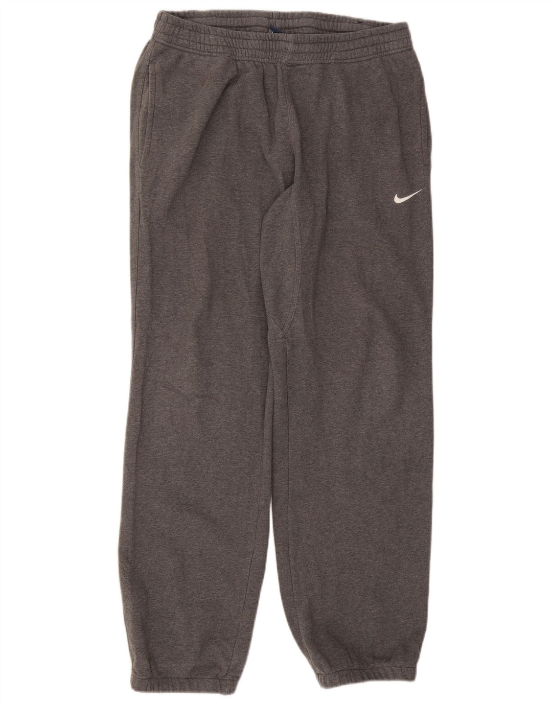 Nike Mens Tracksuit Trousers Joggers Medium Grey Cotton