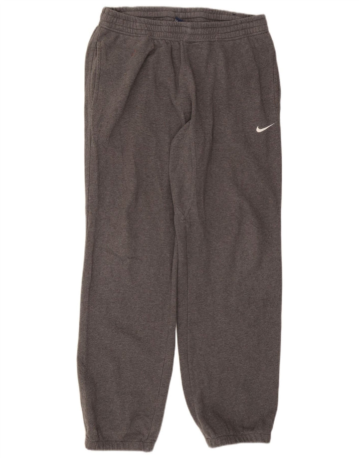 Nike Mens Tracksuit Trousers Joggers Medium Grey Cotton
