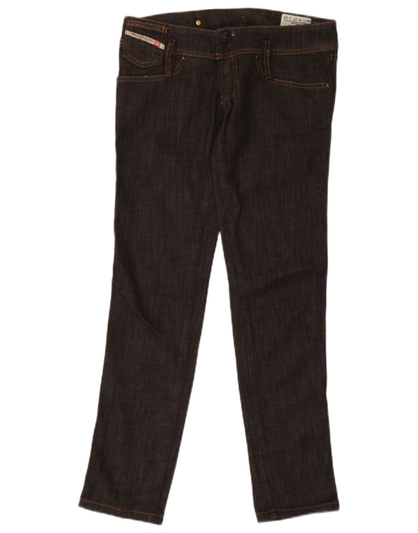 Jeans da donna Diesel Matic Slim W27 L29 cotone nero