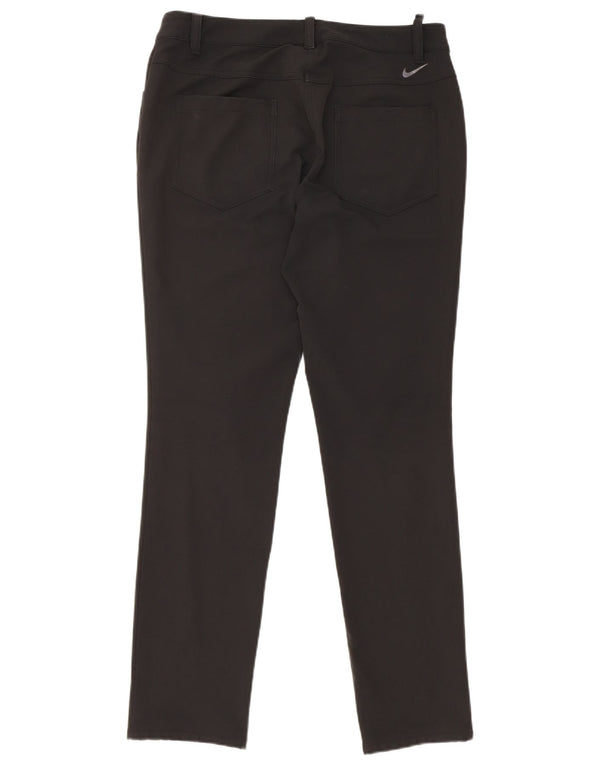 Nike Pantalon de golf skinny décontracté pour femme UK 12 Medium W32 L30 Noir