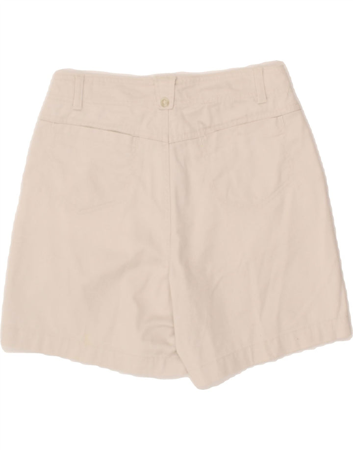 DOCKERS Womens Chino Shorts US 4 Small W28 White Cotton Vintage Dockers and Second-Hand Dockers from Messina Hembry 