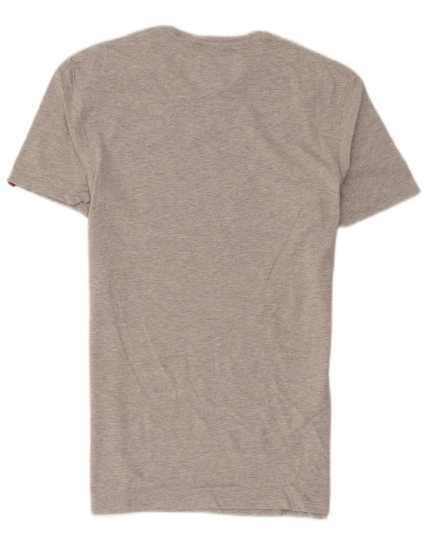 T-shirt da uomo Levi's Top Small in cotone chiazzato grigio