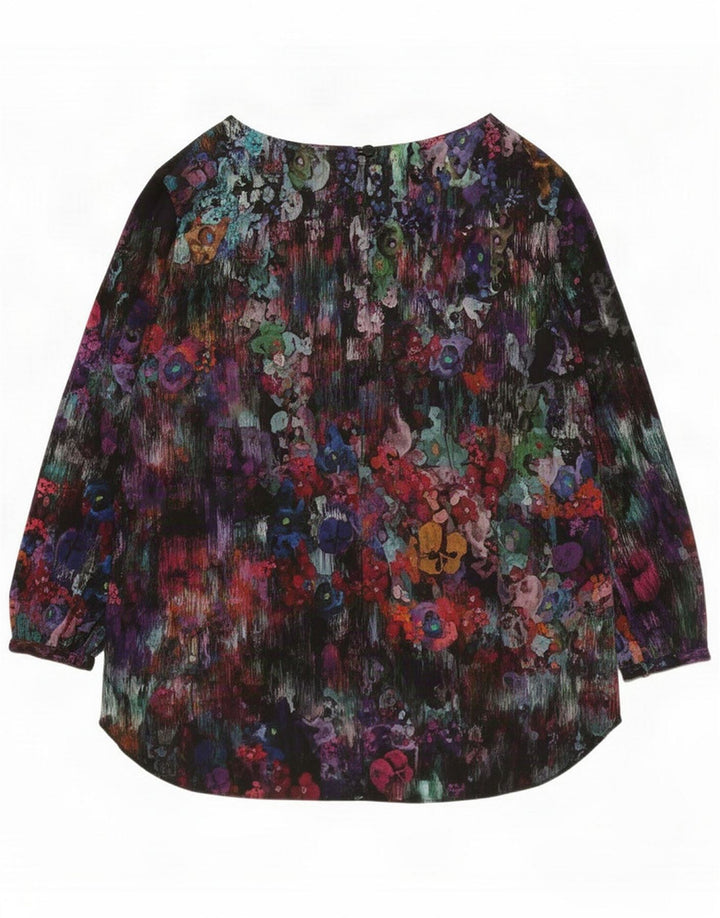Fenn Wright Manson Blusa para mujer UK 8 Small Multicolor Floral