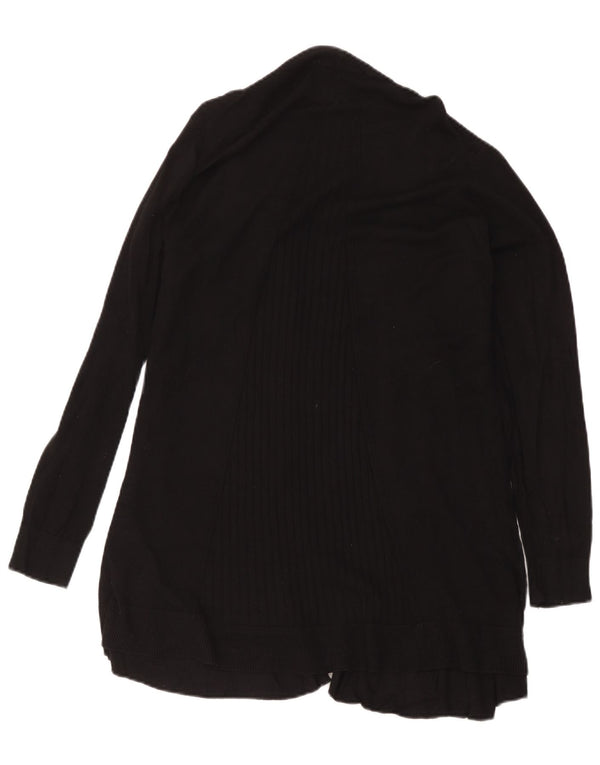 Marks & Spencer Damen Longline Open Cardigan Pullover UK 18 XL Schwarz