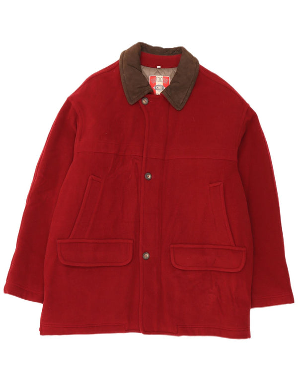 Ciao Herrenmantel IT 54 XL Rote Wolle