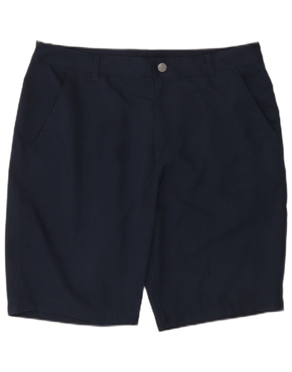 Pantaloncini chino da uomo Puma W34 Large blu navy in poliestere