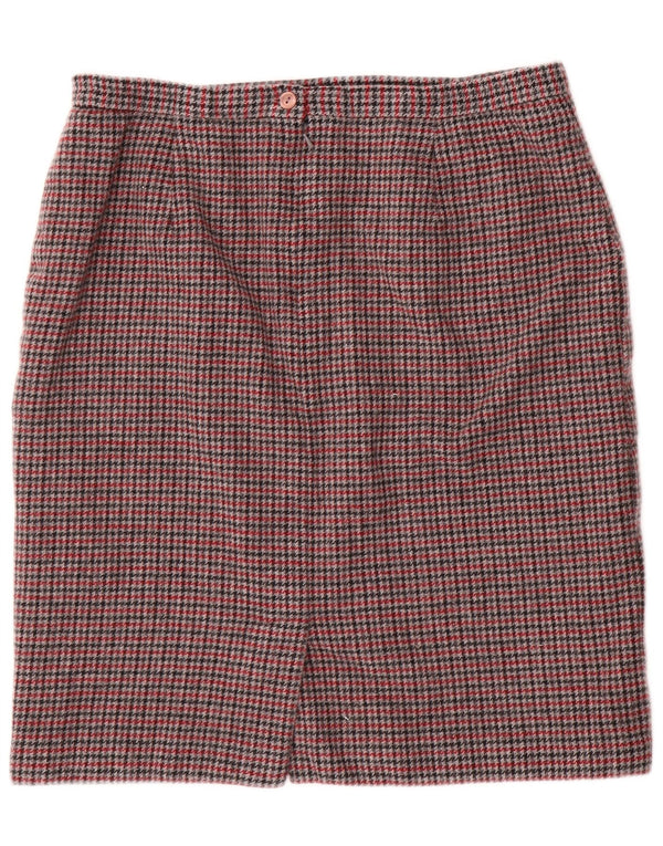 Gonna a tubino da donna Eastex UK 20 2XL W34 Lana pied de poule multicolore