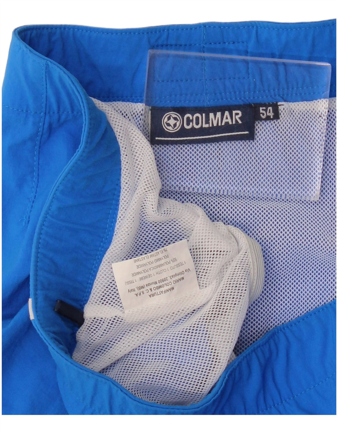 Colmar Mens Swimming Shorts IT 54 2XL Blue Polyamide