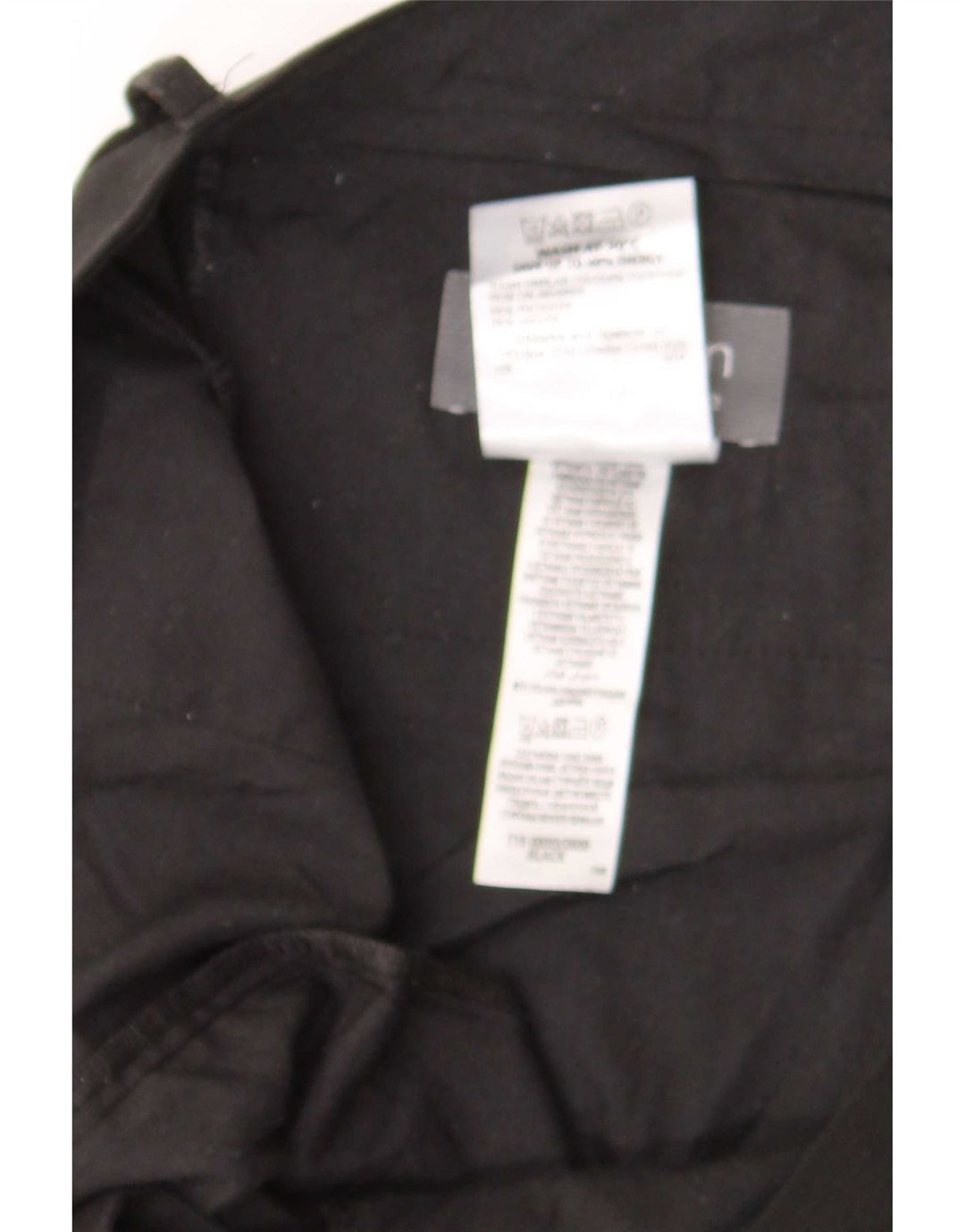 Marks & Spencer Pantalon de Costume Droit Homme W39 L31 Noir Polyester