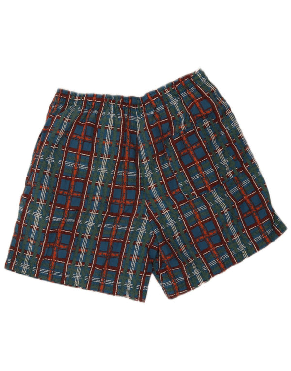 St. Bernard Mens Swimming Shorts Medium Multicoloured Check