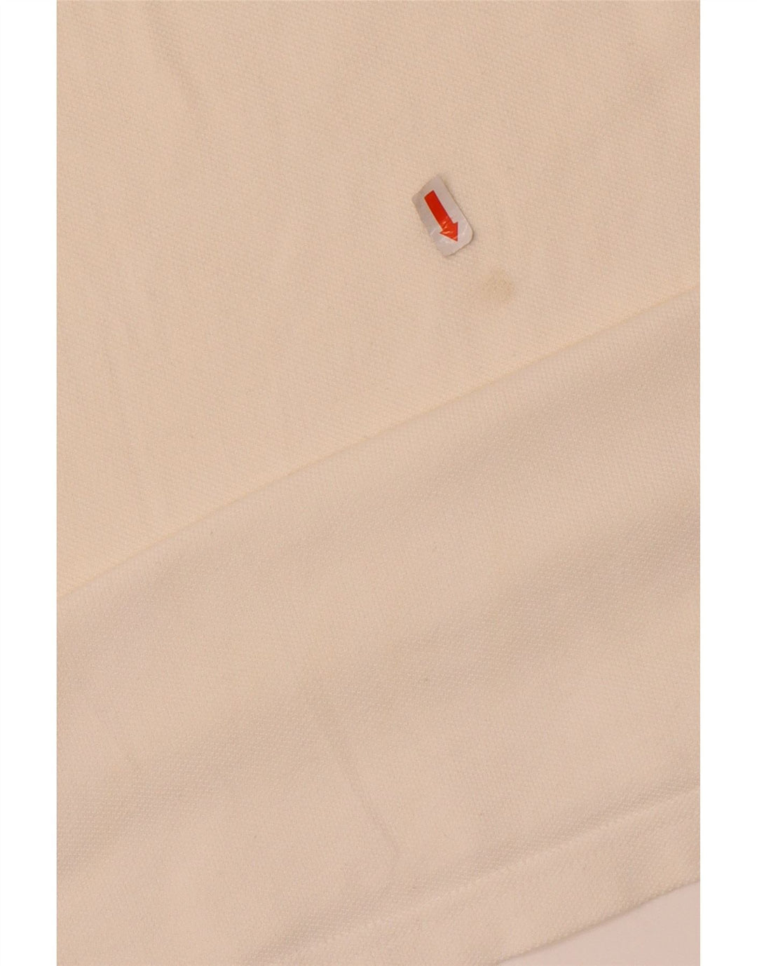 LEVI'S Mens Polo Shirt Small White Cotton Vintage Levi's and Second-Hand Levi's from Messina Hembry 