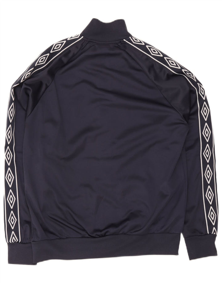 Umbro Herre træningsdragt Topjakke Medium Marineblå Geometrisk Polyester