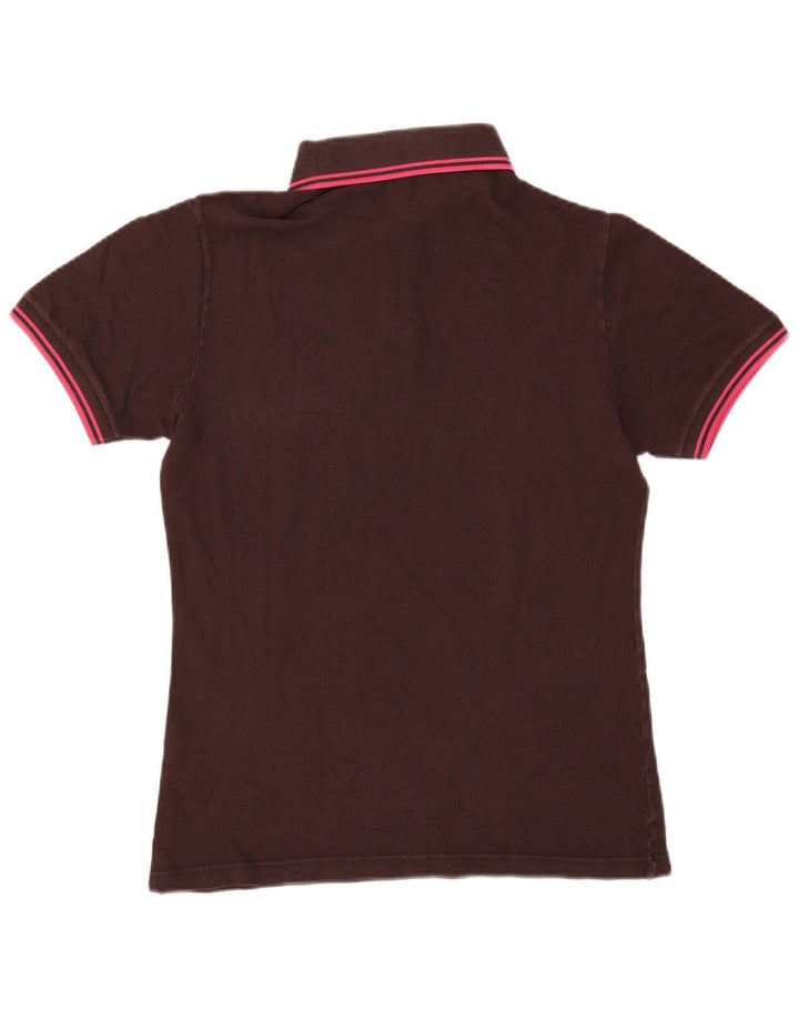 Fred Perry Herren-Poloshirt, kleine braune Baumwolle