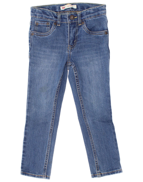 Levi's Ragazzi 510 Jeans Skinny 3-4 Anni W22 L17 Cotone Blu