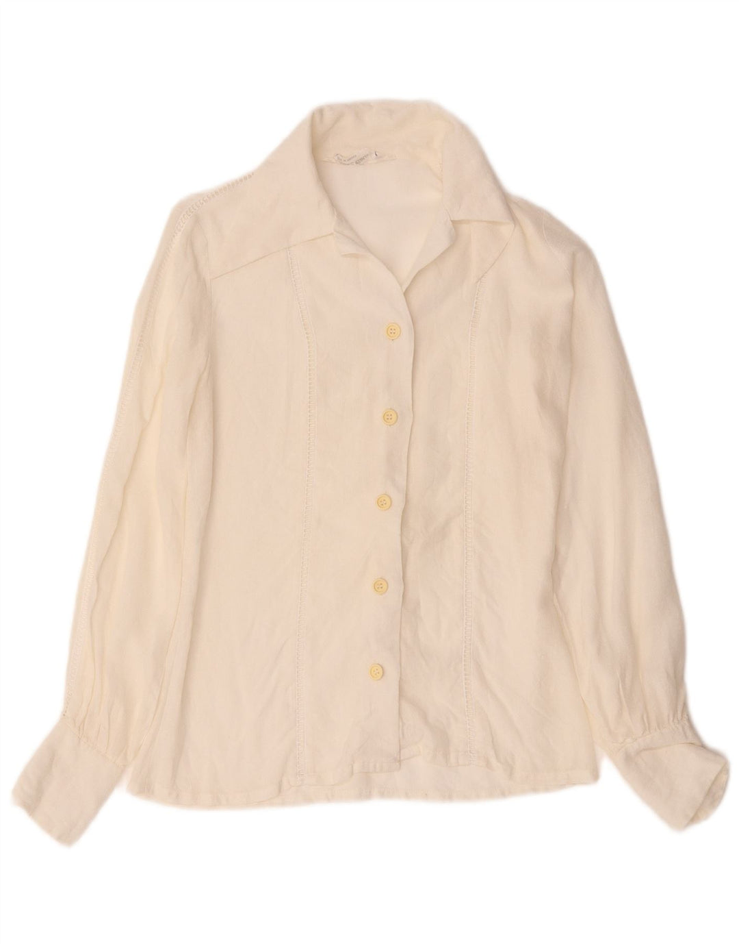 Vintage Womens Shirt EU 38 Medium White