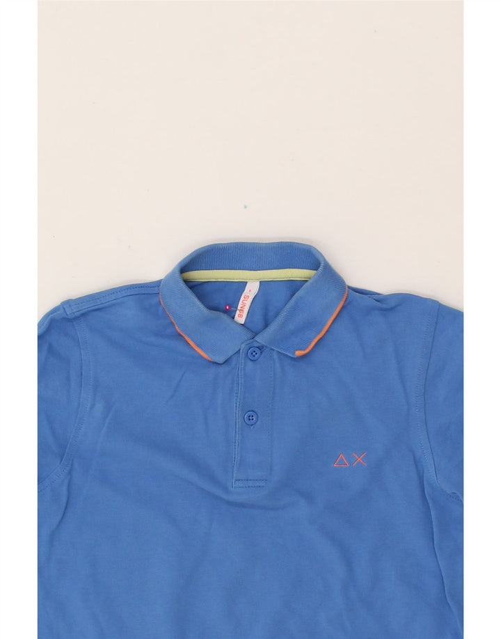 SUN68 Boys Polo Shirt 5-6 Years Blue Cotton Vintage Sun68 and Second-Hand Sun68 from Messina Hembry 
