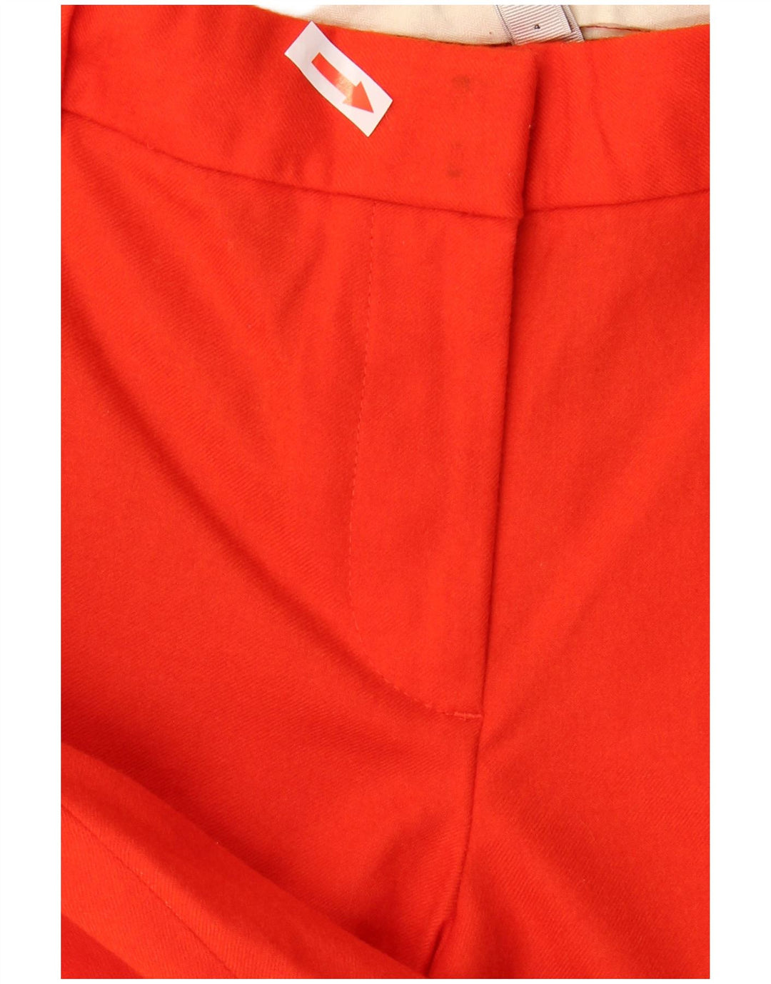 J. Crew Womens Capri Trousers US 4 Small W32 L26 Red Wool