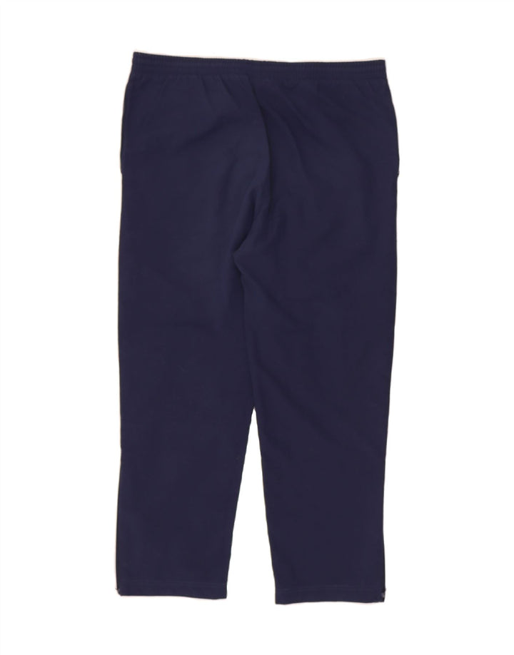REEBOK Mens Tracksuit Trousers Medium  Navy Blue Polyester Vintage Reebok and Second-Hand Reebok from Messina Hembry 