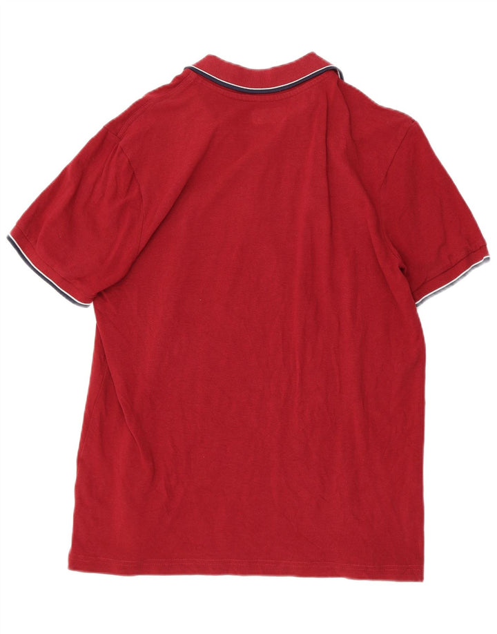 KAPPA Mens Polo Shirt Medium Burgundy