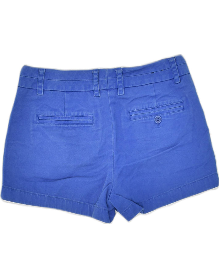 J. CREW Womens Chino Shorts US 2 XS W30  Blue Cotton | Vintage J. Crew | Thrift | Second-Hand J. Crew | Used Clothing | Messina Hembry 