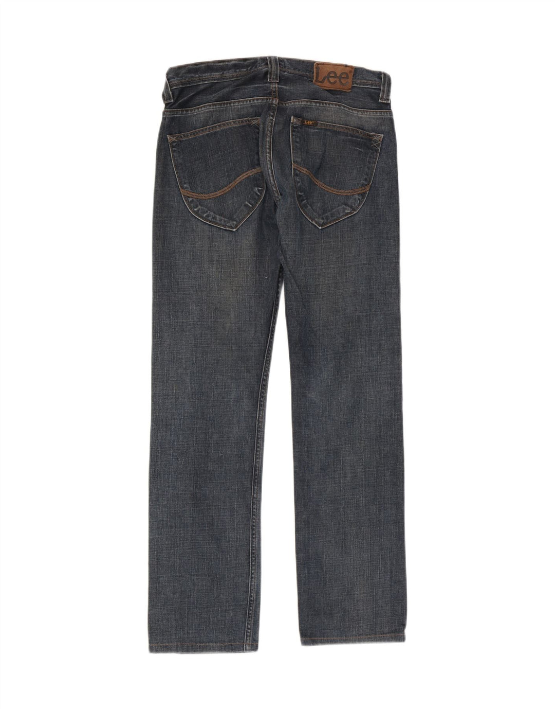 Lee Mens Zed Straight Jeans W31 L34 Blue Cotton